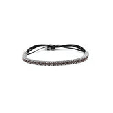 Tennis Bracelet- Black Stone